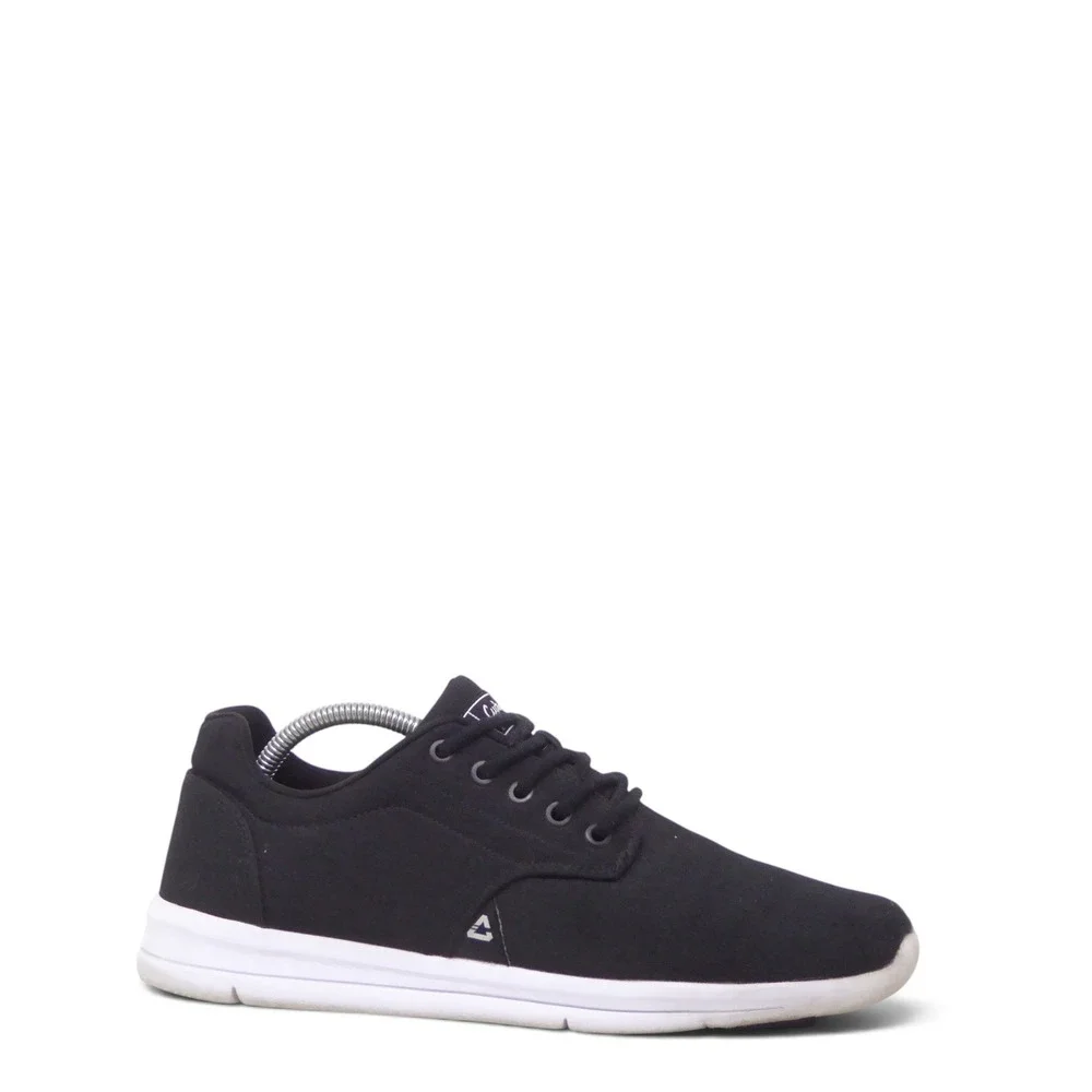 Cuater by Travis Mathew The Daily Mens Shoes Black Canvas Casual Sneakers 10